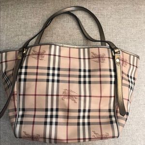 #SOLD# Burberry Haymarket Bag